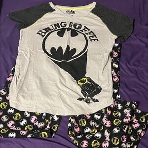 Batman Coffee Pajama Set